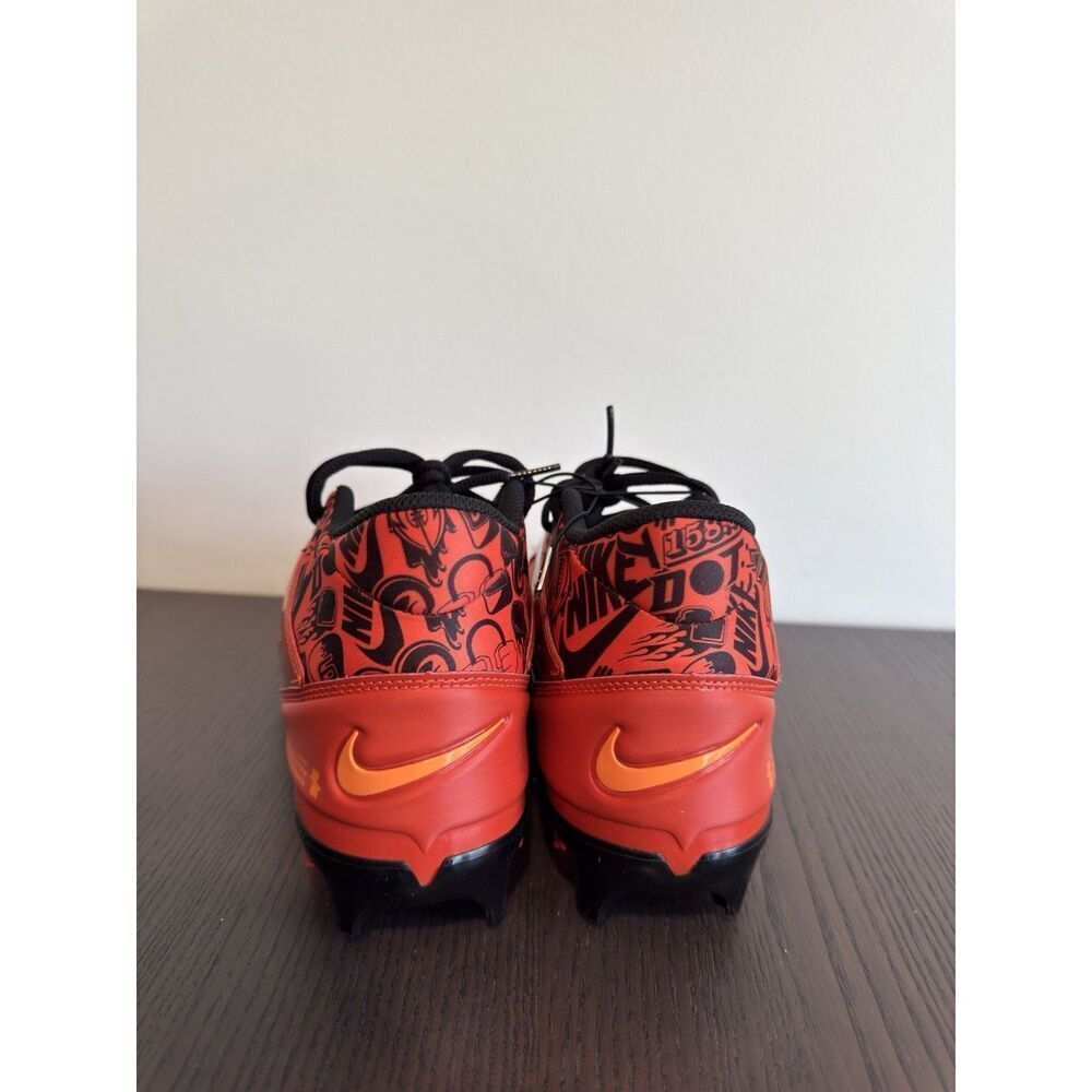 Nike Alpha Menace 4 Pro NRG so 10‎ Mens Picante Red Orange Football Cleats Shoes - Picture 3 of 8